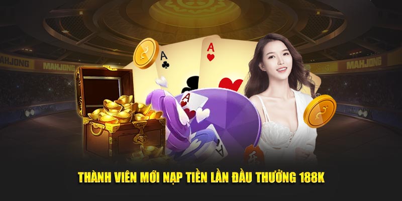 khuyến mãi 23win nạp tiền lần đầu tặng 188k vào tài khoản