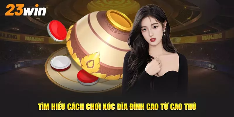 Tìm hiểu cách chơi xóc đĩa đỉnh cao từ cao thủ cờ bạc 23win